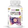 Healthy Fusion Complejo B, Potente Y Con Vitaminas B1, B2, B3, B5, B6, B9 Y B12 | Fortalece El Sistema Inmunológico | Aporta Energía Extra | Protege El Sistema Cardiovascular | 60 Cápsulas