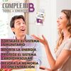 Healthy Fusion Complejo B, Potente Y Con Vitaminas B1, B2, B3, B5, B6, B9 Y B12 | Fortalece El Sistema Inmunológico | Aporta Energía Extra | Protege El Sistema Cardiovascular | 60 Cápsulas