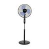 Ventilador De Pie Negro 40 W | Universalblue