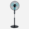 Ventilador De Pie Negro 40w | Universalblue