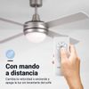 Ventilador De Techo Inox 106cm | Universalblue