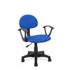 Sillas De Oficina Con Asiento Textil Color Azul. Modelo Leyre