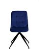 Pack De 2 Sillas De Comedor Estilo Contemporáneo Color Azul Índigo. Modelo Rosemary