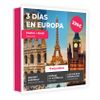 Cofre Viaje Sorpresa De 3 Días A Europa Con Vuelos + Hotel Para 2. Caja Regalo