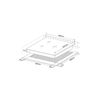 Placa Induccion Kromsline Kfv-22-bk