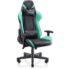 Silla Gaming Valk Nyx Verde Menta - Reclinable, Transpirable, Reposabrazos 2d