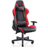 Silla Gaming Valk Nyx Roja - Reclinable, Transpirable, Reposabrazos 2d