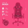 Silla Gaming Con Luces Rgb Valk Skadi Negra – Reclinable, Transpirable