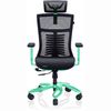 Silla Gaming Valk Noma De Malla Transpirable Negra/aqua Menthe