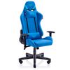 Silla Gaming Tela Valk Nyx Azul Zafiro - Reclinable, Reposabrazos 2d