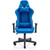 Silla Gaming Tela Valk Nyx Azul Zafiro - Reclinable, Reposabrazos 2d