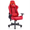 Silla Gaming De Tela Valk Nyx Rojo Rubí – Reclinable, Reposabrazos 2d