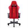 Silla Gaming De Tela Valk Nyx Rojo Rubí – Reclinable, Reposabrazos 2d