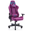 Silla Gaming Tela Valk Nyx Lila Místico - Reclinable, Reposabrazos 2d