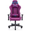 Silla Gaming De Tela Valk Nyx Lila Místico – Reclinable, Reposabrazos 2d