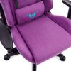 Silla Gaming Tela Valk Nyx Lila Místico - Reclinable, Reposabrazos 2d