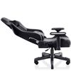 Silla Gaming Tela Valk Gaia Negro Ónix - Reclinable, Reposabrazos 4d