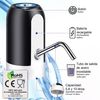 Dispensador Bomba De Agua Usb, Extraíble. Uso En Garrafas. Adaptadores Compatibles.