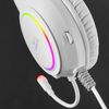 Mars Gaming Mhrgbw, Auriculares Chroma Rgb Flow, Micrófono, Sonido Espacial, Blanco