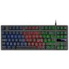 Mars Gaming Mk02 Negro, Teclado Gaming H-mech Frgb, Tkl, Antighosting, Idioma Español