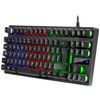 Mars Gaming Mk02 Negro, Teclado Gaming H-mech Frgb, Tkl, Antighosting, Idioma Español