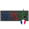 Mars Gaming Mk02 Negro, Teclado Gaming H-mech Frgb, Tkl, Antighosting, Idioma Francés