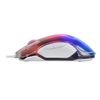 Mars Gaming Mmgloww, Ratón Gaming Rgb Chroma-glow, Acabado Espejo, 12800 Dpi, Blanco