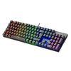 Mars Gaming Mk422 Negro, Teclado Gaming Rgb, Switch Mecánico Rojo, Idioma Español