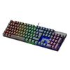 Mars Gaming Mk422 Negro, Teclado Gaming Rgb, Switch Mecánico Azul, Idioma Portugués