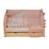 Dosel Para Swayer Y Montessori Tul Rosa Viejo 200x167cm