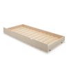 Litera + Cama De Arrastre Madera Blanco Lavado 90x190cm