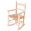 Mecedora Infantil Madera Beige 51x32x28cm