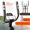 Bicicleta Elíptica Con 8 Niveles De Resistencias Pulsómetro Panel De Control Lcd Bonplus