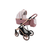 Cochecito Montes, Carrito Bebe Hasta 22kg (4 Años), 2 Piezas Con Accesorios, Fácil De Plegar, Moderno, Funcional, Ligero Y Transpirable (rosa Maquillaje) - Adababy