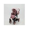 Cochecito Montes, Carrito Bebe Hasta 22kg (4 Años), 2 Piezas Con Accesorios, Fácil De Plegar, Moderno, Funcional, Ligero Y Transpirable (rosa Maquillaje) - Adababy