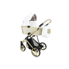 Cochecito Montes Glitter, Carrito Bebe Hasta 22kg (4 Años), 2 Piezas Con Accesorios, Fácil De Plegar, Moderno, Funcional, Ligero Y Transpirable (blando Glitter Dorado) - Adababy