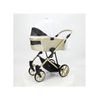 Cochecito Montes Glitter, Carrito Bebe Hasta 22kg (4 Años), 2 Piezas Con Accesorios, Fácil De Plegar, Moderno, Funcional, Ligero Y Transpirable (blando Glitter Dorado) - Adababy