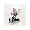 Cochecito Montes Glitter, Carrito Bebe Hasta 22kg (4 Años), 2 Piezas Con Accesorios, Fácil De Plegar, Moderno, Funcional, Ligero Y Transpirable (blando Glitter Dorado) - Adababy