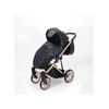 Cochecito Montes Glitter, Carrito Bebe Hasta 22kg (4 Años), 2 Piezas Con Accesorios, Fácil De Plegar, Moderno, Funcional, Ligero Y Transpirable (negro) - Adababy