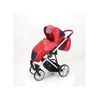 Cochecito Montes Glitter, Carrito Bebe Hasta 22kg (4 Años), 2 Piezas Con Accesorios, Fácil De Plegar, Moderno, Funcional, Ligero Y Transpirable (rojo Glitter) - Adababy