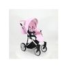 Cochecito Mares, Carrito Bebe Hasta 22kg, 2 Piezas Con Accesorios, Fácil De Plegar, Moderno, Funcional, Ligero Y Transpirable (rosa) - Adababy