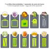 Cortador De Verduras Manual 15 En 1: Mandolina De Cocina | Oferta Exclusiva