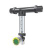 Inyector Venturi De Fertilizante 25ø 2mm Con Llave Dosificadora