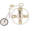 Reloj De Mesa Bicicleta Vintage - Crema