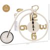 Reloj De Mesa Bicicleta Vintage - Crema