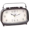 Reloj De Mesa Radio Vintage - Negro