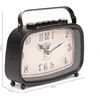 Reloj De Mesa Radio Vintage - Negro