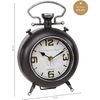 Reloj De Mesa Estilo Vintage - Negro