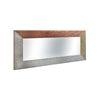 Espejo Artesanal Lux Oro - Plata - Rosa 150 X 70 X 3,5 Cm