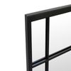 Espejo De Pared Square Negro 70 X 170 X 3,5 Cm